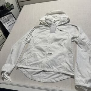 Nike Shield Rain Jacket Hooded Running Water Resist Women's Sz XS Brand New